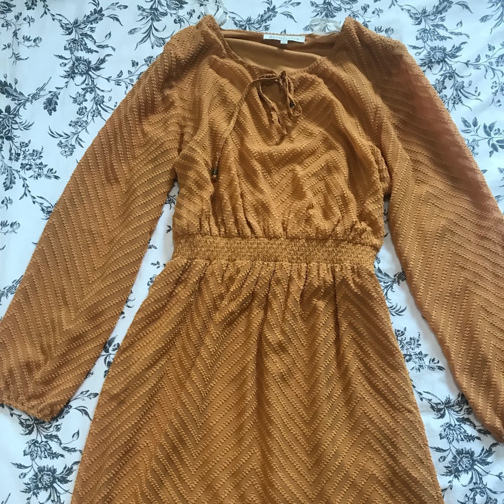 Mustard Yellow Bohemian Dress